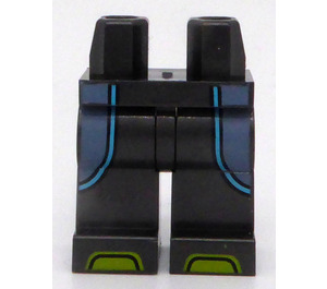 LEGO Pearl Dark Gray Alien Singer Legs (3815)