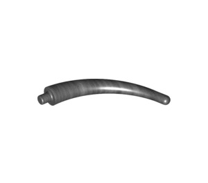 LEGO Pearl Dark Gray Animal Tail End Section (40379)