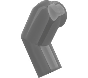 LEGO Pearl Dark Gray Arm (Right) (3818)