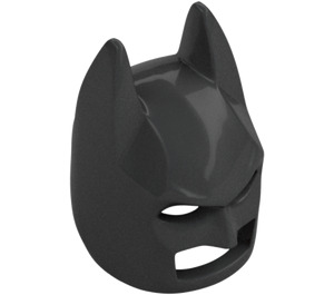 LEGO Gris oscuro perla Batman Cowl Máscara con orejas angulares (10113 / 28766)