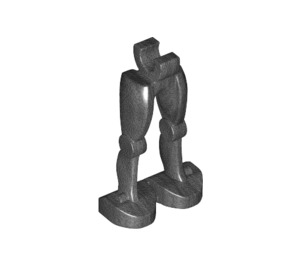 LEGO Pearl Dark Gray Battle Droid Legs with Torso Clip (42687 / 65035)