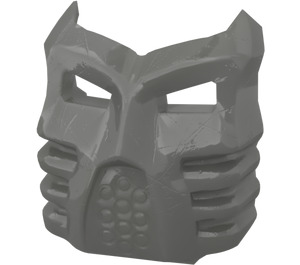 LEGO Pearl Dark Gray Bionicle Krana Mask Ca