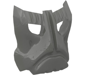 LEGO Pearl Dark Gray Bionicle Krana Mask Vu