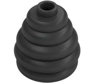 LEGO Pearl Dark Gray Cone 2 x 2 x 1.7 Beehive (35574)