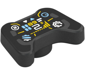 LEGO Gris Foncé Nacré Game Controller avec Voiture Controls (53118 / 106739)