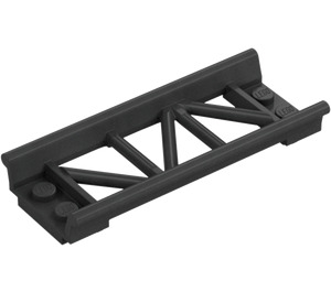 LEGO Pearl Dark Gray Girder 2 x 8 with Edges (26022)