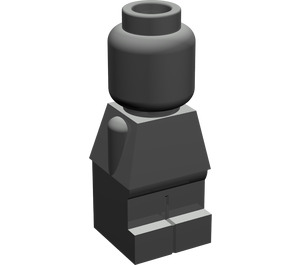 LEGO Pearl Dark Gray Microfig (85863)