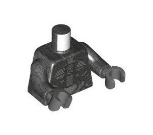 LEGO Pearl Dark Gray Minifig Torso (973 / 76382)