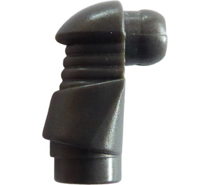LEGO Pearl Dark Gray Minifigure Figure Arm with cored Knob (62691)