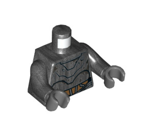 LEGO Parelmoer Donkergrijs RA-7 Protocol Droid Minifig Torso (973 / 76382)