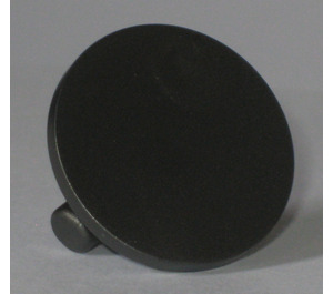 LEGO Pearl Dark Gray Round Shield 2 x 2 (59231)