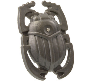 LEGO Pearl Dark Gray Scarab Shield (93251)