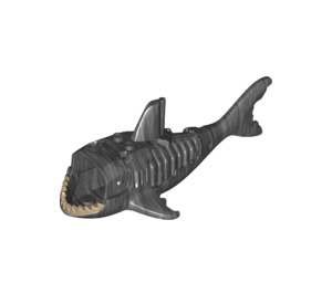LEGO Perle dunkelgrau Hai Körper (30983)