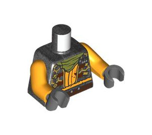 LEGO Gris foncé nacré Snub Fighter Pilot Minifig Torse (973 / 76382)