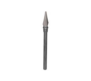 LEGO Pearl Dark Gray Spear with Pearl Light Gray Tip (90391)