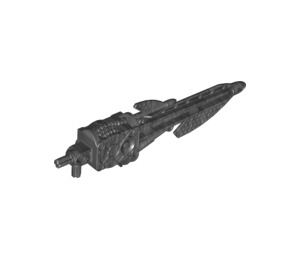 LEGO Pearl Dark Gray Sword with Light (55825)