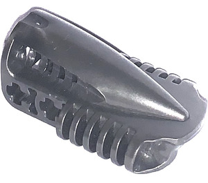LEGO Pearl Dark Gray Technic Block Connector with Curve (32310)