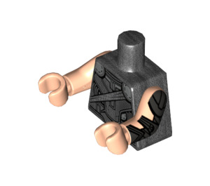 LEGO Gris foncé nacré Thor Minifig Torse (973 / 88585)