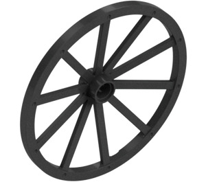 LEGO Gris Foncé Nacré Roue de chariot Ø56 x 3.2 avec 10 Rayons (33212)