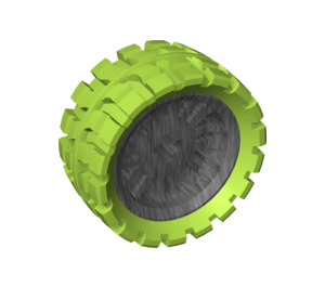 LEGO Perle dunkelgrau Wheel Ø100,664 (56504)