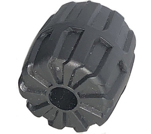 LEGO Pearl Dark Gray Wheel Hard-Plastic Small (6118)