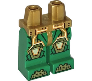 LEGO Pärlguld Aaron Minifigur Höfter och ben (3815 / 36289)