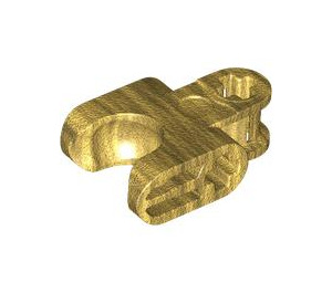 LEGO Pearl Gold Ball Joint Socket and Axle (67695)