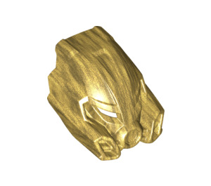 LEGO Pearl Gold Bionicle Mask of Stone (19082)