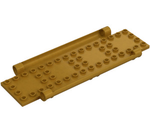 LEGO Pearl Gold Book Hinge 16 x 16 Hinge (65200)