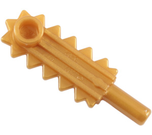 LEGO Pearl Gold Chainsaw Blade (6117 / 28652)