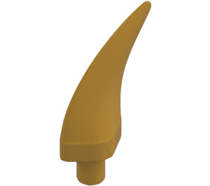 LEGO Pearl Gold Claw with 0.5L Bar and 2L Curved Blade (87747 / 93788)