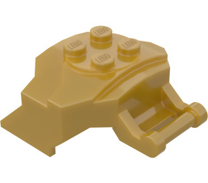 LEGO Parelmoer goud Cockpit Voorkant met Handvat (79896)