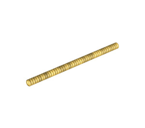 LEGO Pearl Gold Corrugated Hose 12.8 cm (16 Studs) (41416 / 56714)