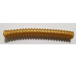 LEGO Pearl Gold Corrugated Hose 6.4 cm (8 Studs) (22516 / 23039)