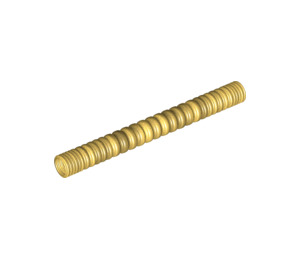 LEGO Pearl Gold Corrugated Hose 8.8 cm (11 Studs) (23003 / 71986)