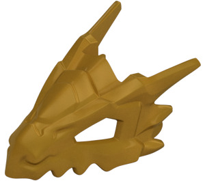 LEGO Pearl Gold Creature Head (3770)