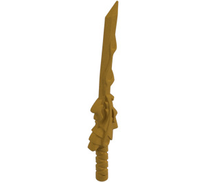 LEGO Pearl Gold Dragon Sword (93055)