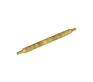 LEGO Pearl Gold Flexible Ribbed Hose 12L (14301)