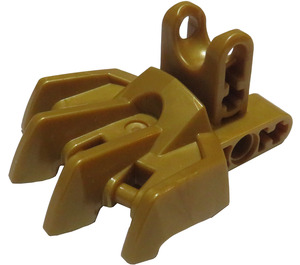 LEGO Pearl Gold Foot with Claws and Ball Socket (15367)