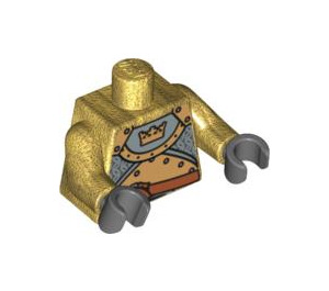 LEGO Pearl Gold Gold Knight Torso (76382 / 76554)