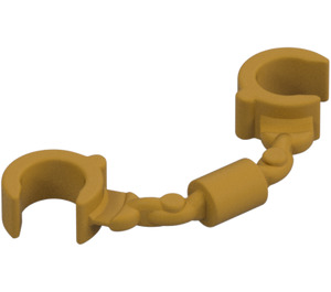 레고 펄 골드 수갑 (짧은) (61482 / 97927)