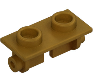 LEGO Pearl Gold Hinge 1 x 2 Top (3938)