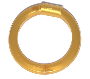 LEGO Pearl Gold Hoop with Grip (35485)