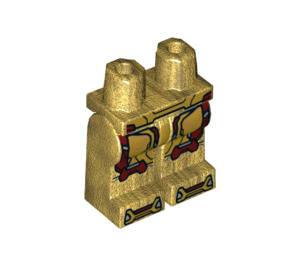 LEGO Perlgold Iron Man - Pearl Gold Armor Minifigure Hüften und Beine (3815 / 87223)