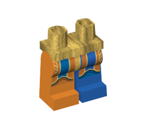 LEGO Perlgold Jestro Minifigure Hüften und Beine (3815 / 36428)