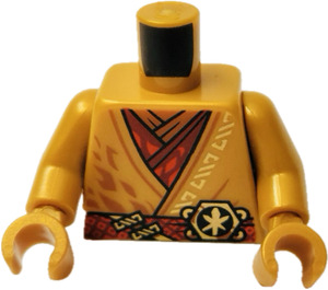 LEGO Perle guld Kai Legacy Torso (973)