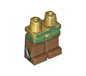 LEGO Pearl Gold King Namor Minifigure Hips and Legs (1789 / 73200)