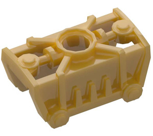 LEGO Perle guld Knee Rustning 2 x 3 x 1.5 (47299)