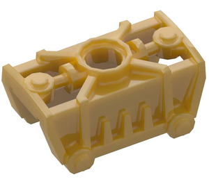 LEGO Pearl Gold Knee Armor 2 x 3 x 1.5 (47299)