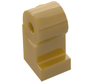 LEGO Pearl Gold Leg (Left) (3817)